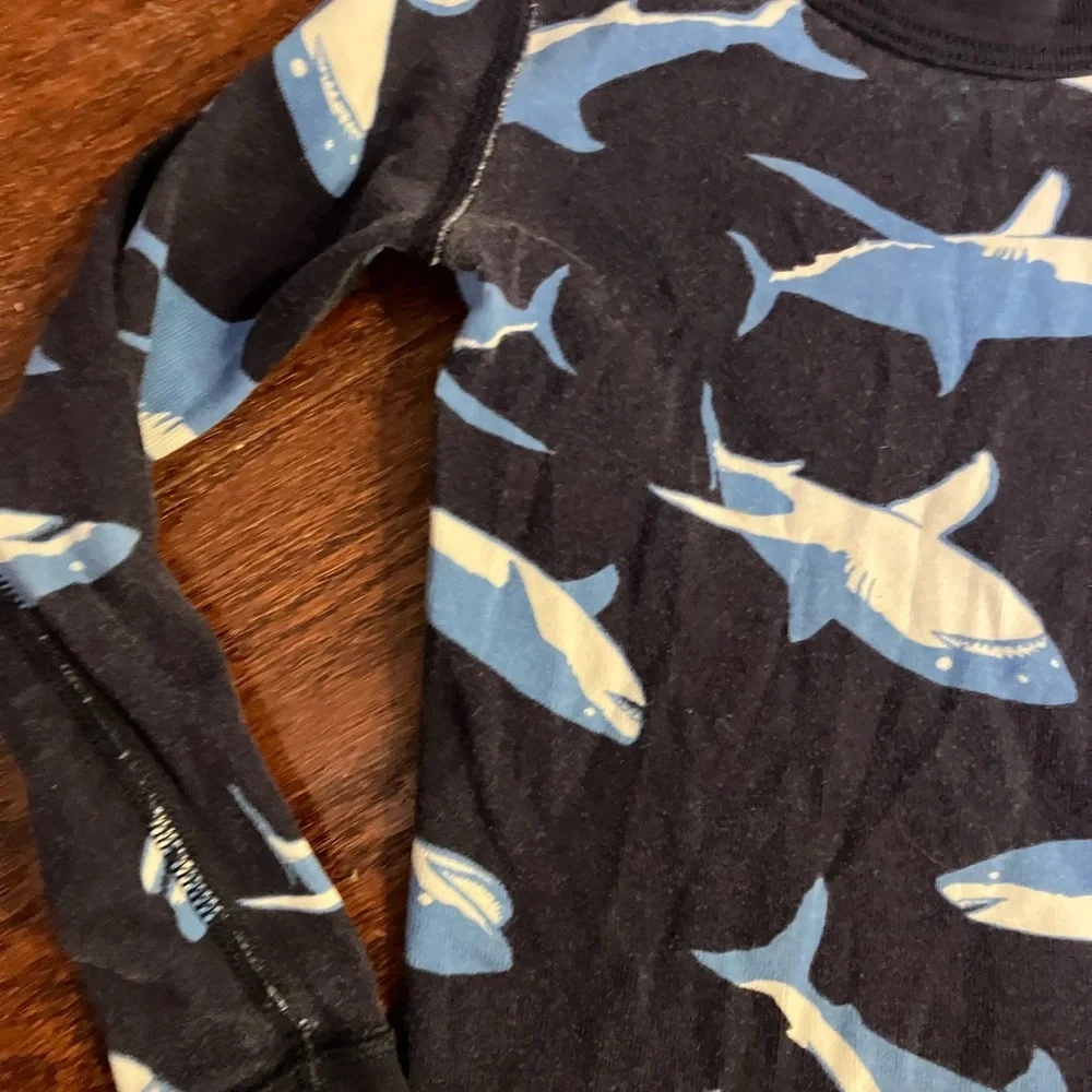 Hanna Andersson Shark Pajamas Imperfect